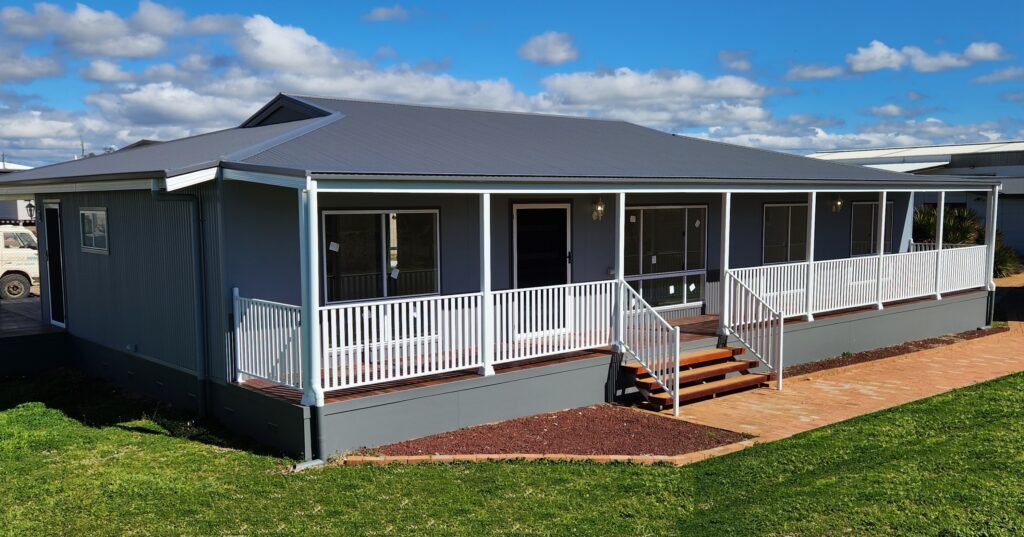Modern portable house for residential accommodation
